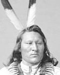 Big Elk aka Robert Primeau, son of Lone Chief, 